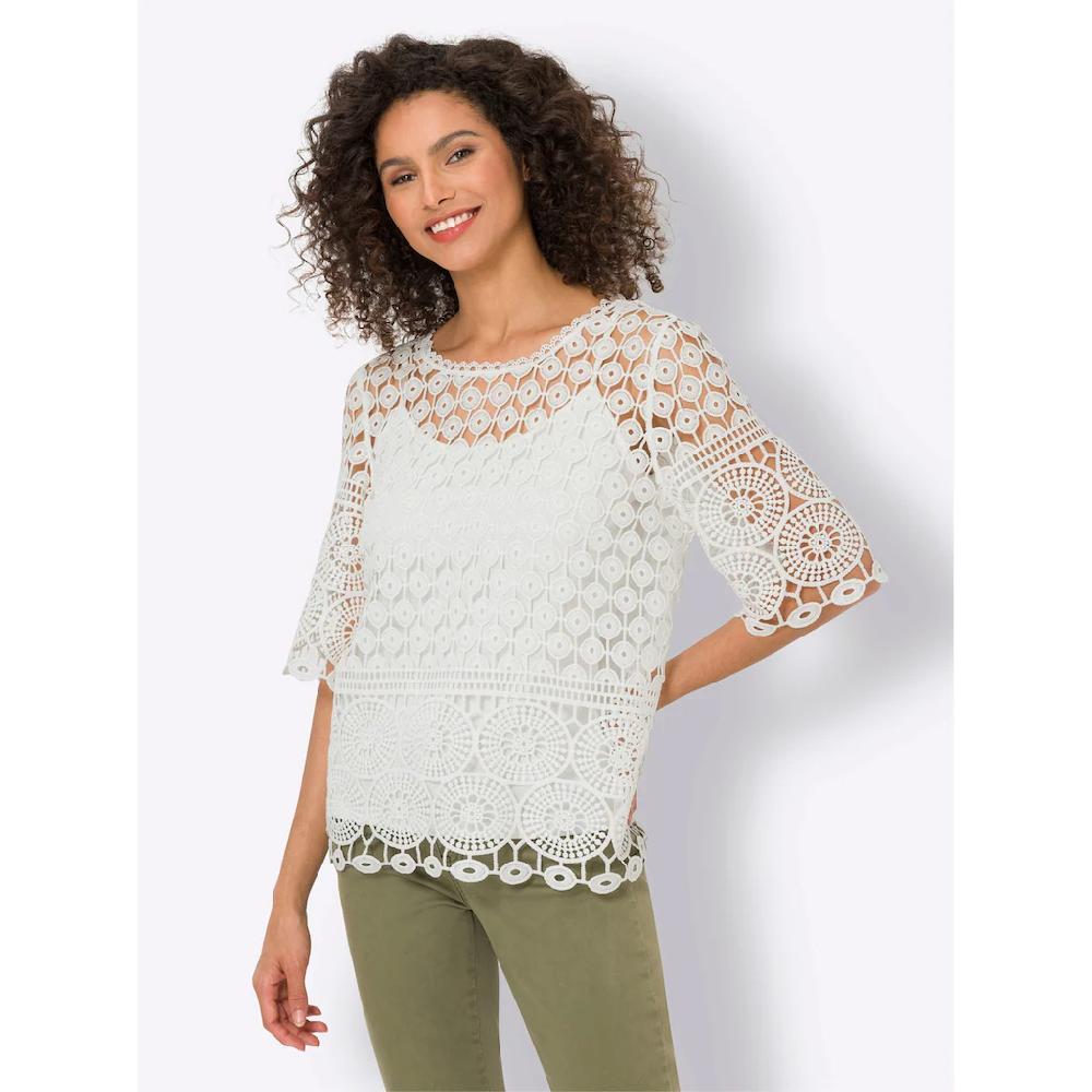 Heine Spitzenshirt »Shirt« (1 Tlg.)