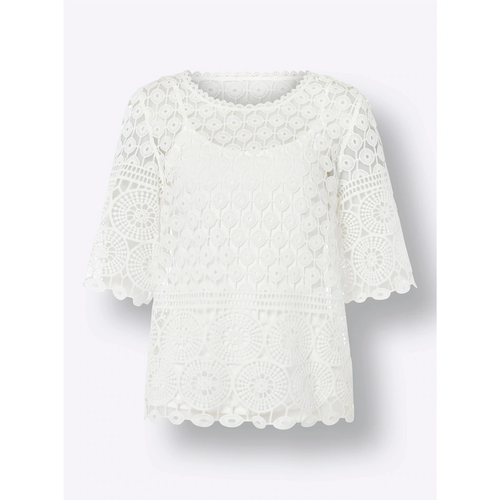 Heine Spitzenshirt »Shirt« (1 Tlg.)