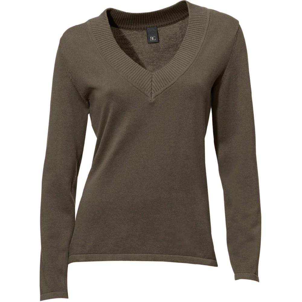 Heine Strickpullover »V-Pullover«