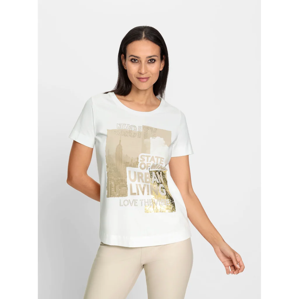 Heine T-Shirt »Druck-Shirt« (1 Tlg.)