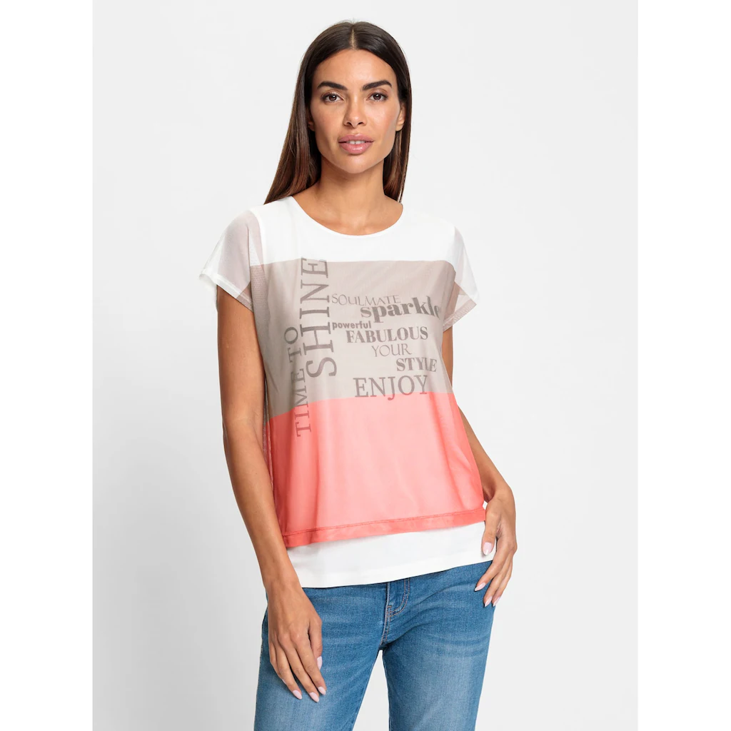 Heine T-Shirt »Druck-Shirt« (1 Tlg.)