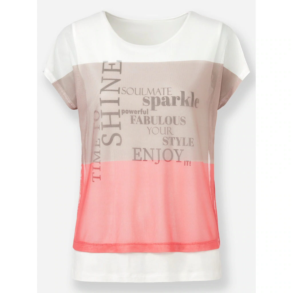 Heine T-Shirt »Druck-Shirt« (1 Tlg.)