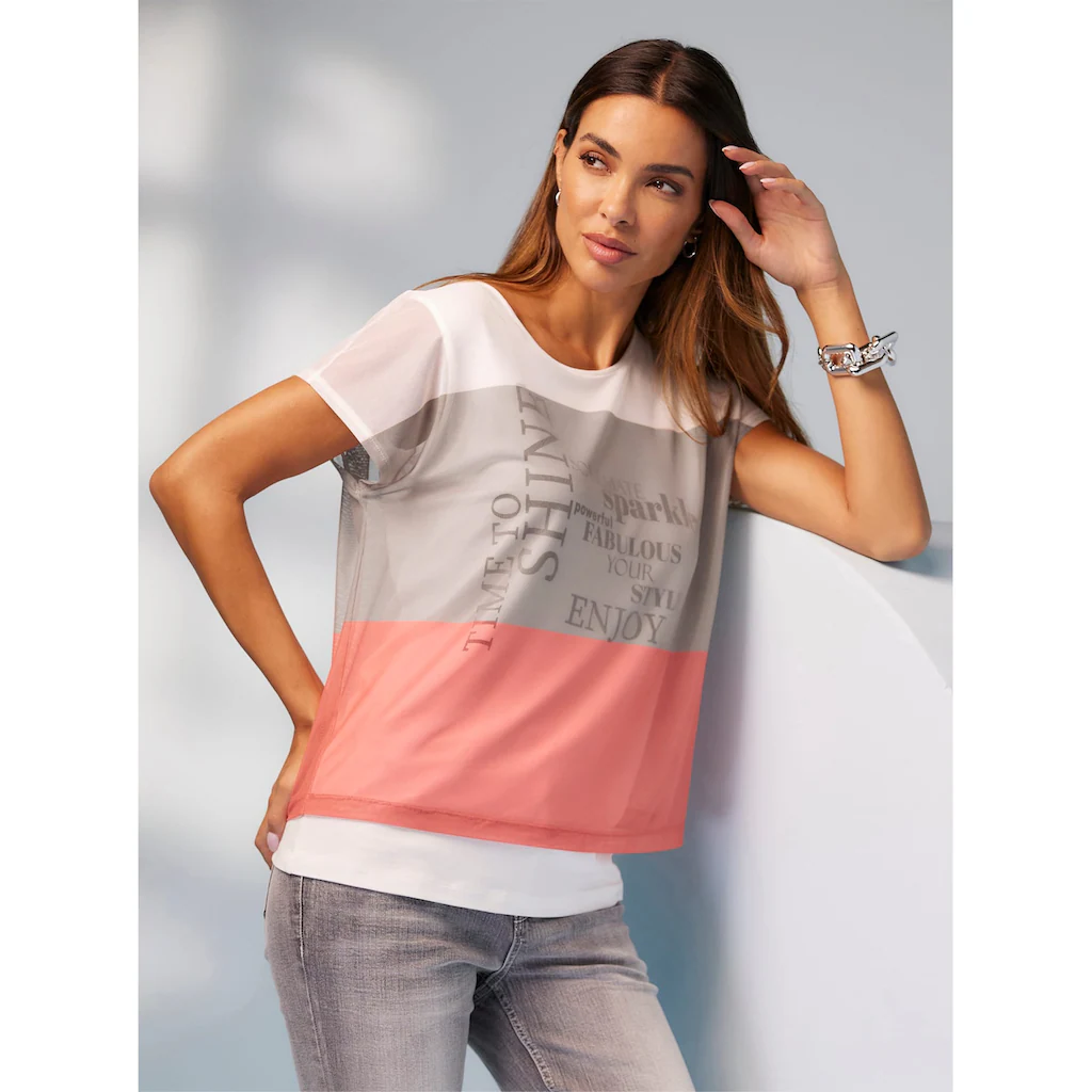 heine T-Shirt »Druck-Shirt« (1 tlg.)