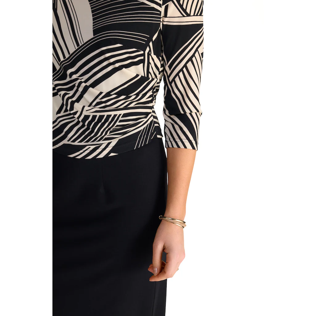 HERMANN LANGE Collection 2-in-1-Kleid Mit Grafischem Muster