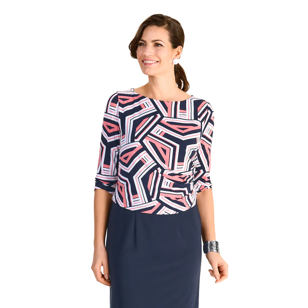 HERMANN LANGE Collection Midikleid in 2 -teiliger Optik