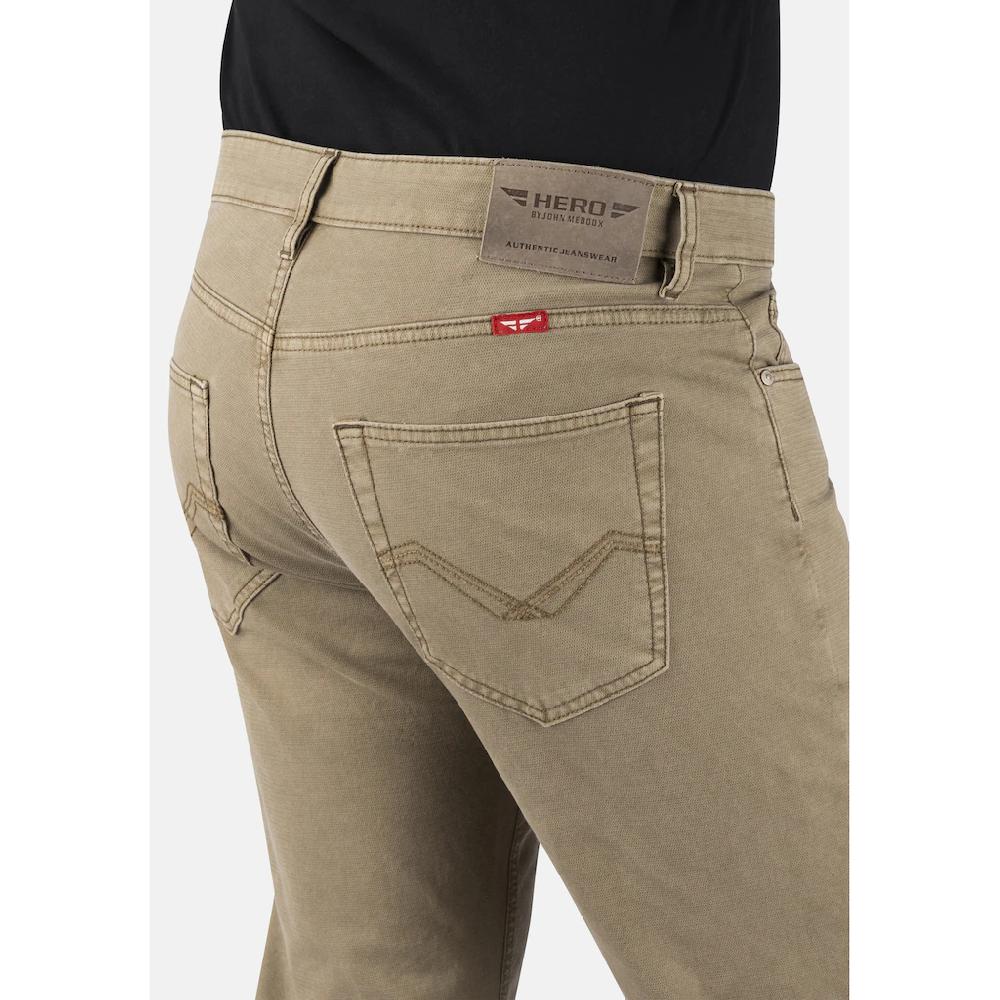 HERO By John Medoox 5-Pocket-Jeans »Denver Colour Regular Straight Stretch« Straight Fit Casual Clean Wash Denim Jeans Für Herren ▷ Für