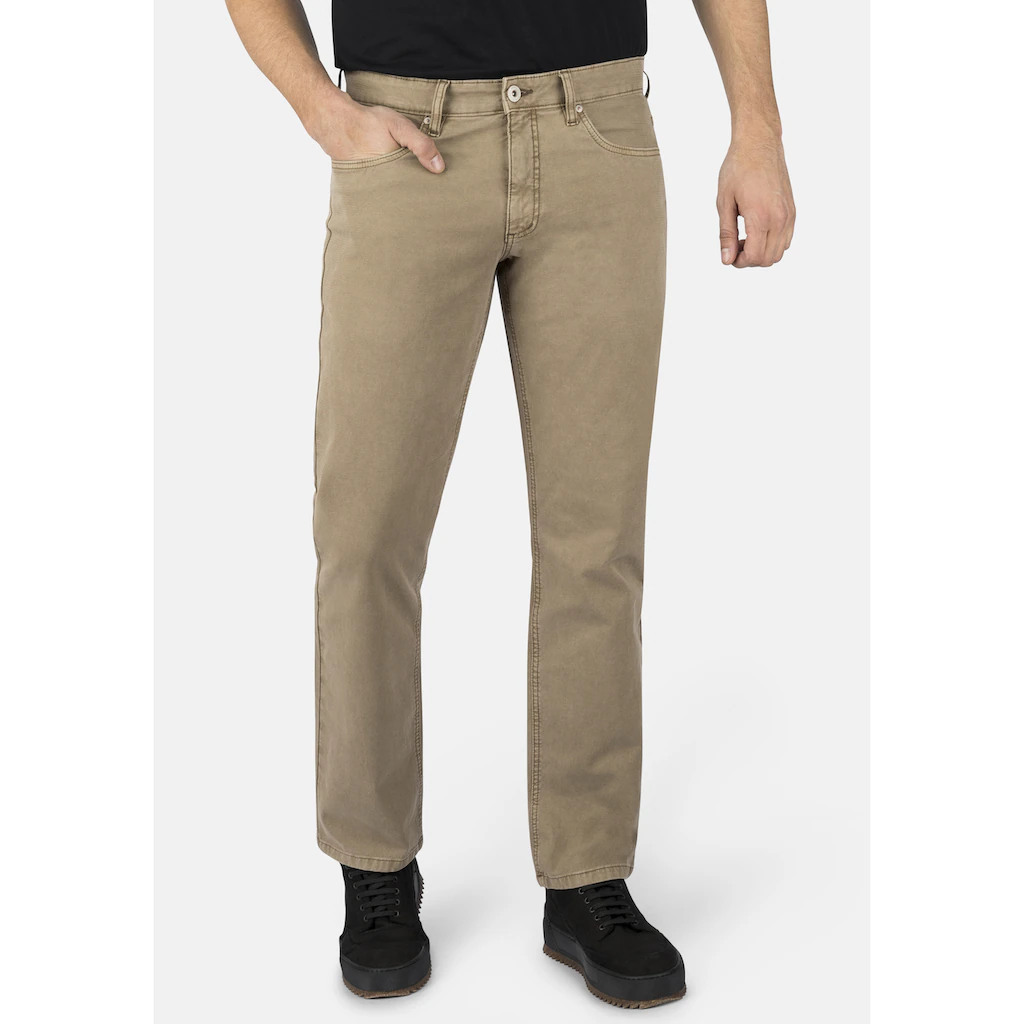 HERO by John Medoox 5-Pocket-Jeans »Denver Colour Regular Straight Stretch« Straight Fit Casual Clean Wash Denim Jeans für Herren ▷ für