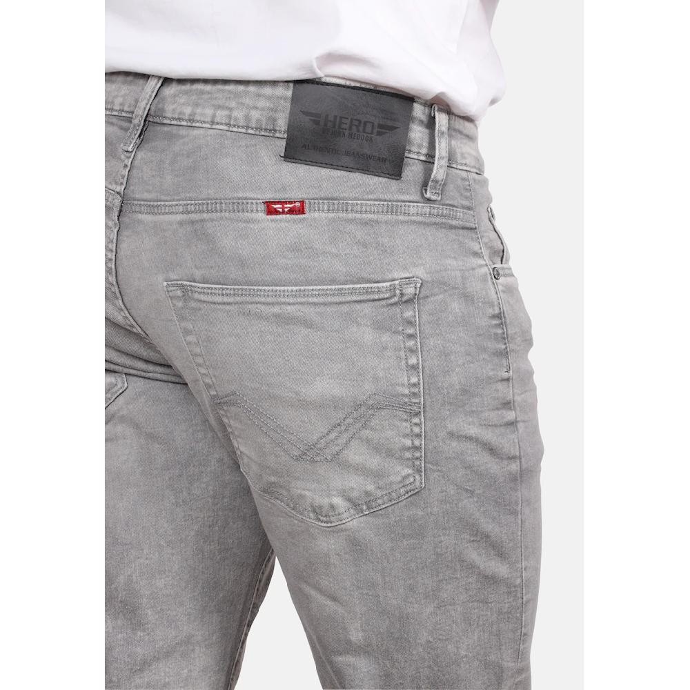 HERO By John Medoox 5-Pocket-Jeans »Denver Fashion Regular Straight Stretch« Straight Fit Casual Clean Wash Denim Jeans Für Herren ▷ Bestellen