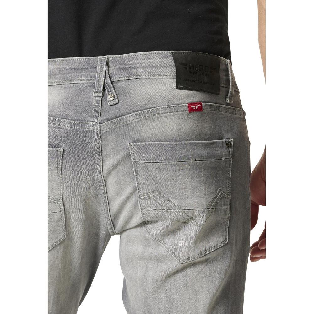 HERO By John Medoox 5-Pocket-Jeans »Portland Season Slim Straight Stretch« Straight Fit Casual Clean Wash Denim Jeans Für Herren ▷ Für