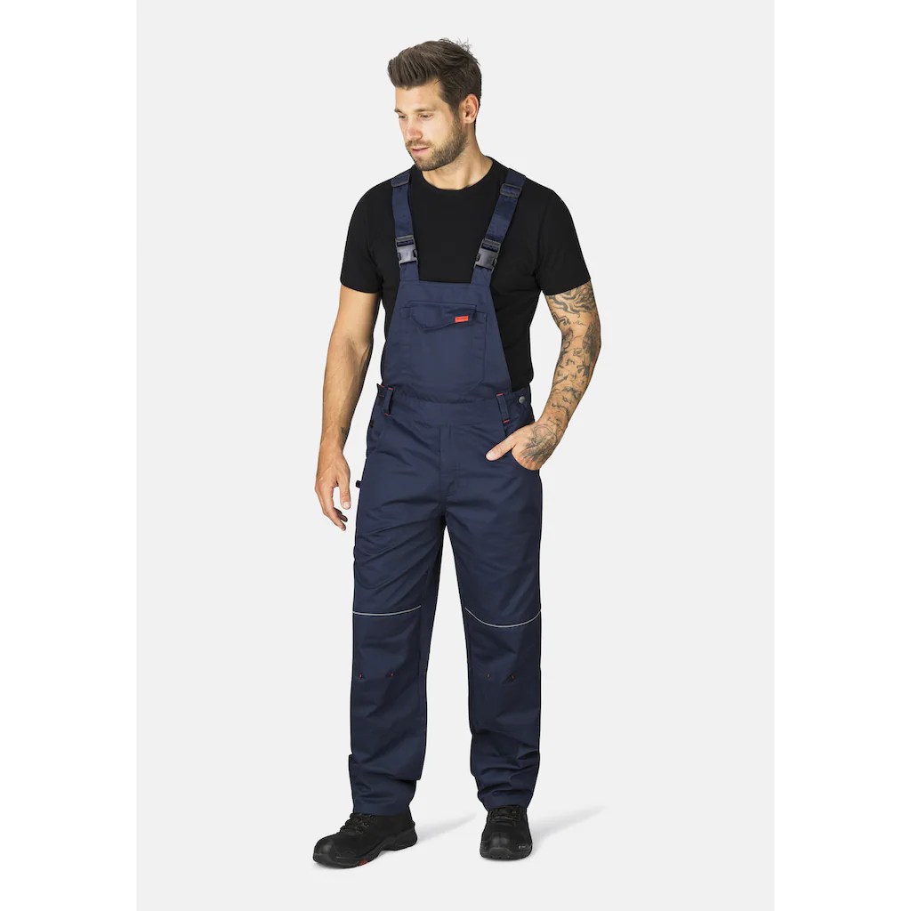 HERO by John Medoox Arbeitslatzhose »EDMONTON Basic Workwear Arbeits-Cargo-Latzhose« Arbeits-Cargo-Latzhose Funktionsqualitätfür Herren