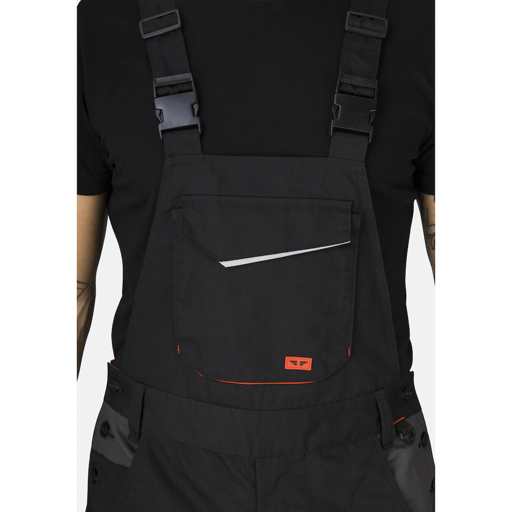 HERO By John Medoox Arbeitslatzhose »EDMONTON Pro Workwear Arbeits-Cargo-Latzhose« Arbeits-Cargo-Latzhose Funktionsqualitätfür Herren