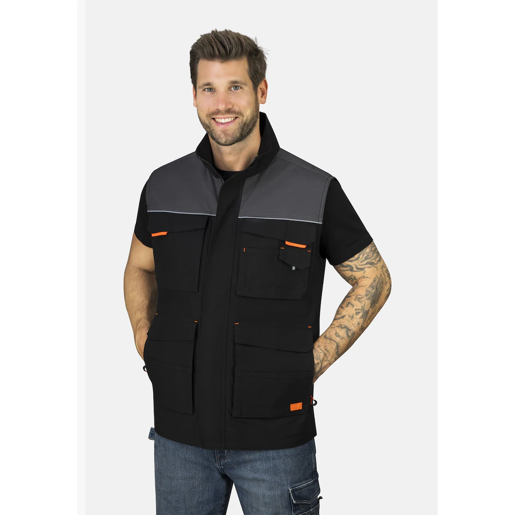 HERO by John Medoox Arbeitsweste »Pro Workwear Arbeits-Cargoweste Outdoor« Arbeits-Cargoweste Outdoor Funktionsqualitätfür Herren