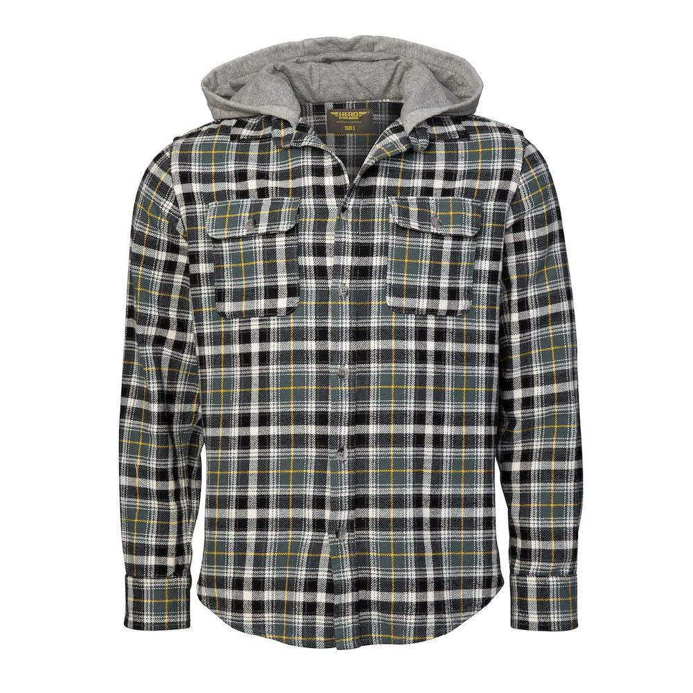 HERO by John Medoox Fleecehemd »Hero by John Medoox Overshirt« Regular Fit Casual Fleece für Herren ▷ für