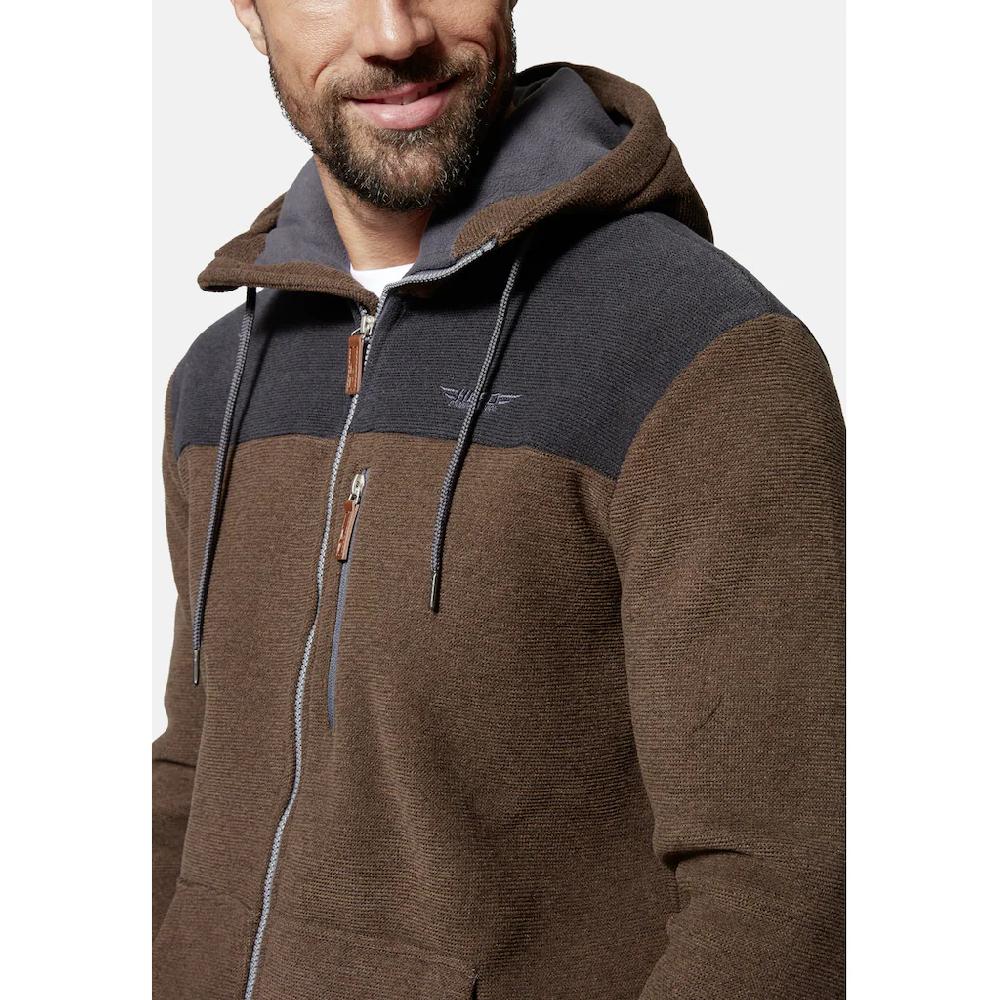 HERO By John Medoox Fleecejacke »Hero By John Medoox Hoodie Strick- Fleecejacke« Fleece Straight Fit Casual Atmungsaktiv Für Herren ▷ Für