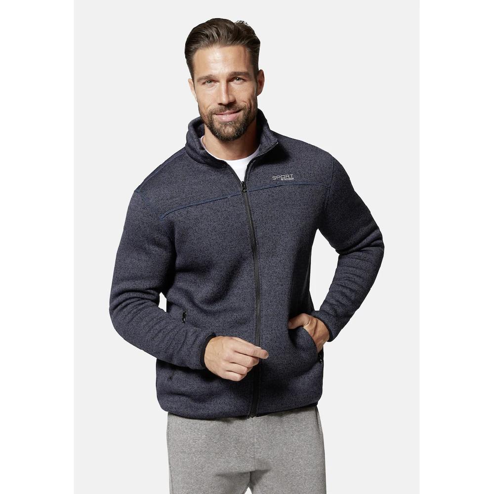 HERO by John Medoox Sweatjacke »Sherpajacke Hero by John Medoox Trend« Sherpa fleece Straight Fit Casual Sherpa für Herren ▷ kaufen