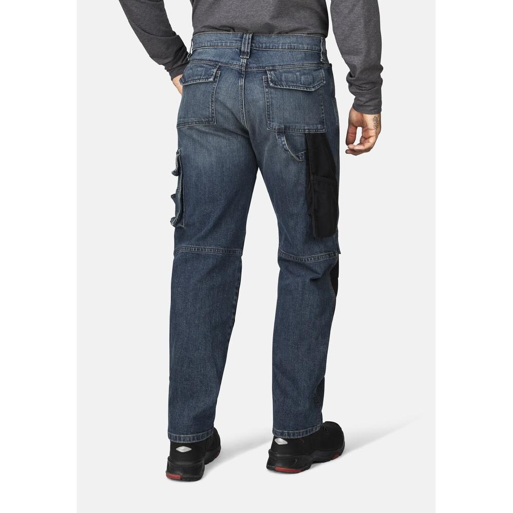 HERO By John Medoox Workerjeans »CALGARY Denim Pro Workwear Arbeits-Cargojeans« Arbeits-Cargojeans Denim / Jeansfür Herren