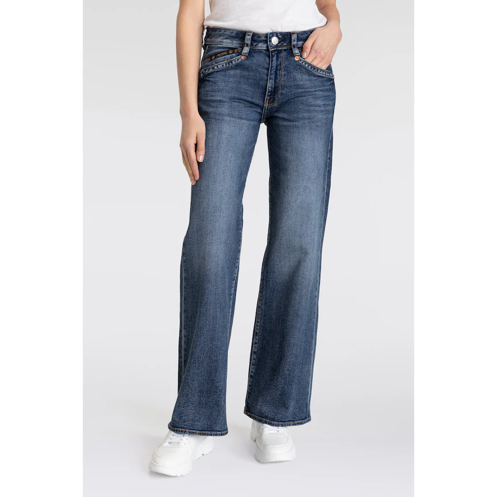 Herrlicher 5-Pocket-Jeans »Prime New Denim Comfort« mit Spitzbund hinten