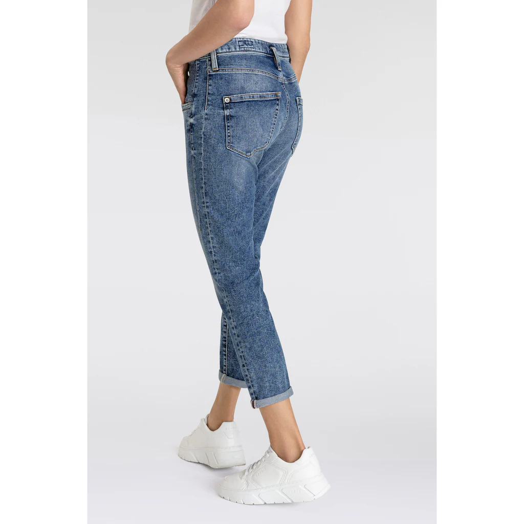 Herrlicher 7/8-Jeans »Shyra Cropped Denim« Mit Umgeschlagenem Saum