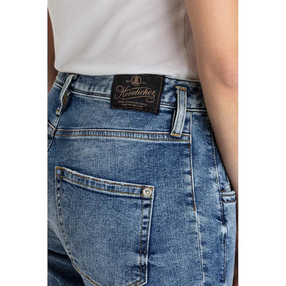 Herrlicher 7/8-Jeans »Shyra Cropped Denim« Mit Umgeschlagenem Saum