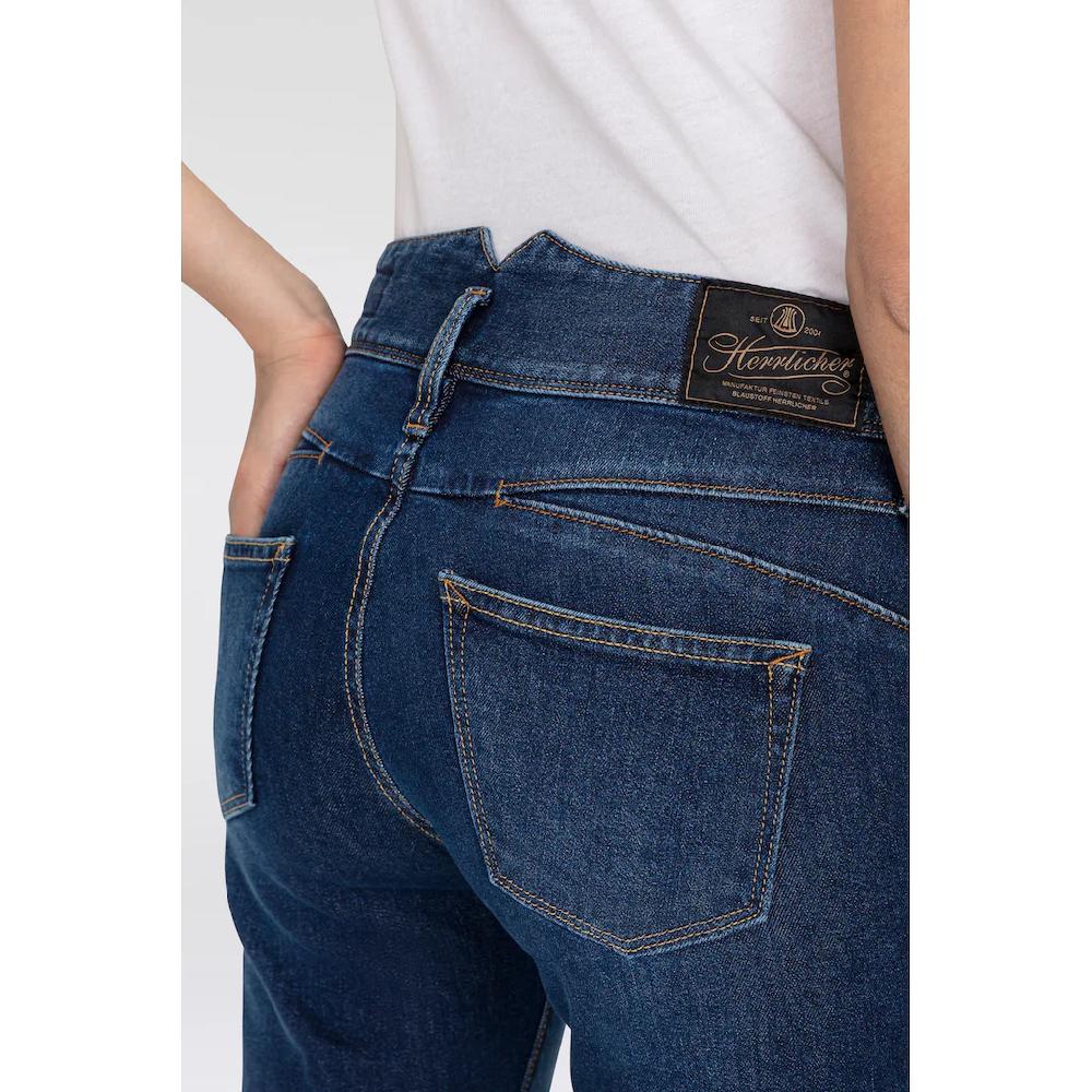 Herrlicher Bootcut-Jeans »Pearl Boot Recycled Denim« Mit Markantem Bund