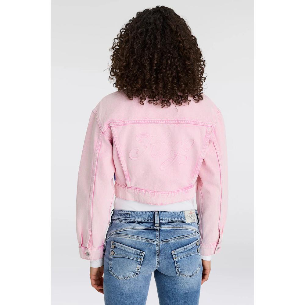 HUGO Blue Jeansjacke »Galatea_B« Mit Logopägung