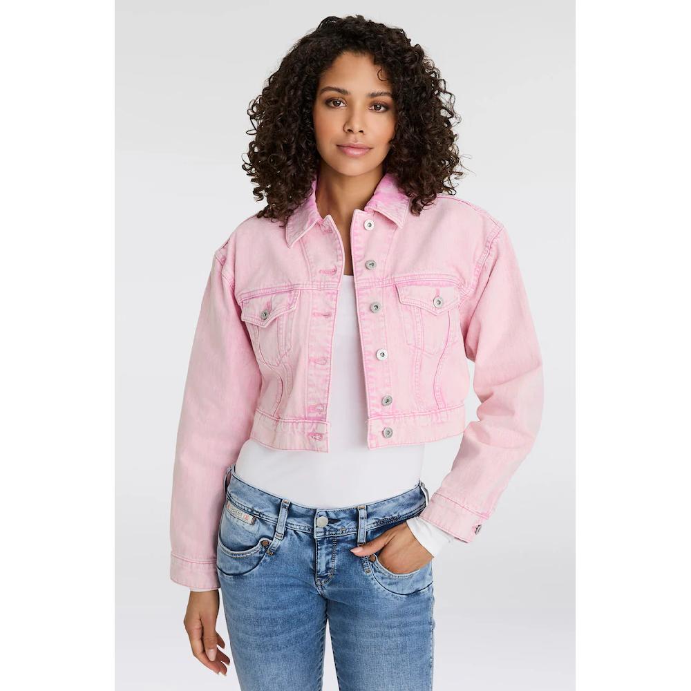HUGO Blue Jeansjacke »Galatea_B« mit Logopägung