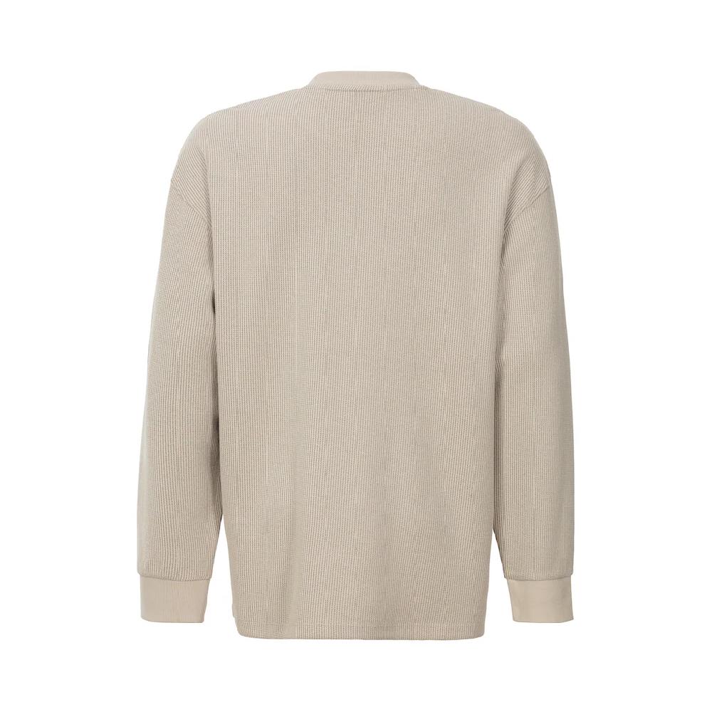 HUGO Blue Langarmshirt »Nuwolo« Mit Logo-Badge