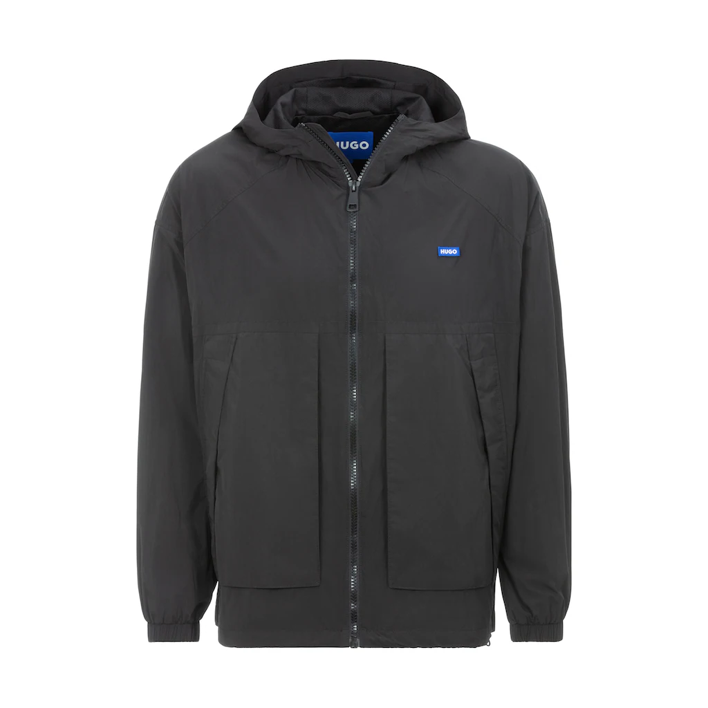 HUGO Blue Outdoorjacke »Bod2521« Mit Kapuze Mit Großen Taschen