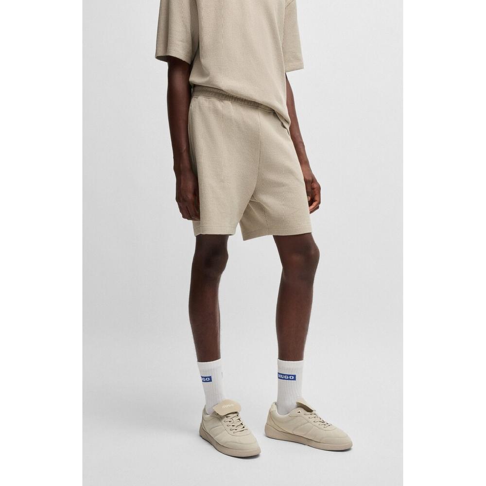 HUGO Blue Shorts »Nuwafflo« loose fit