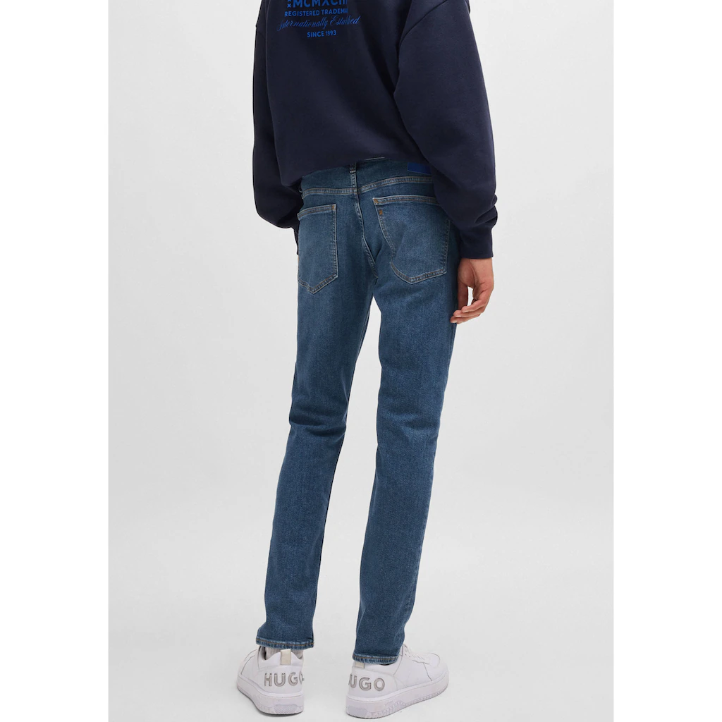 HUGO Blue Slim-fit-Jeans »Zane« Mit Angesetztem Bund ▷ Kaufen