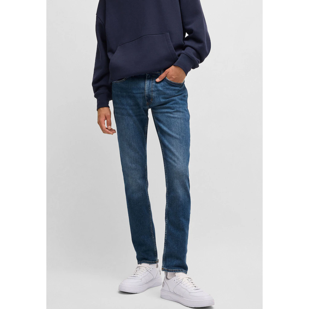 HUGO Blue Slim-fit-Jeans »Zane« mit angesetztem Bund ▷ kaufen