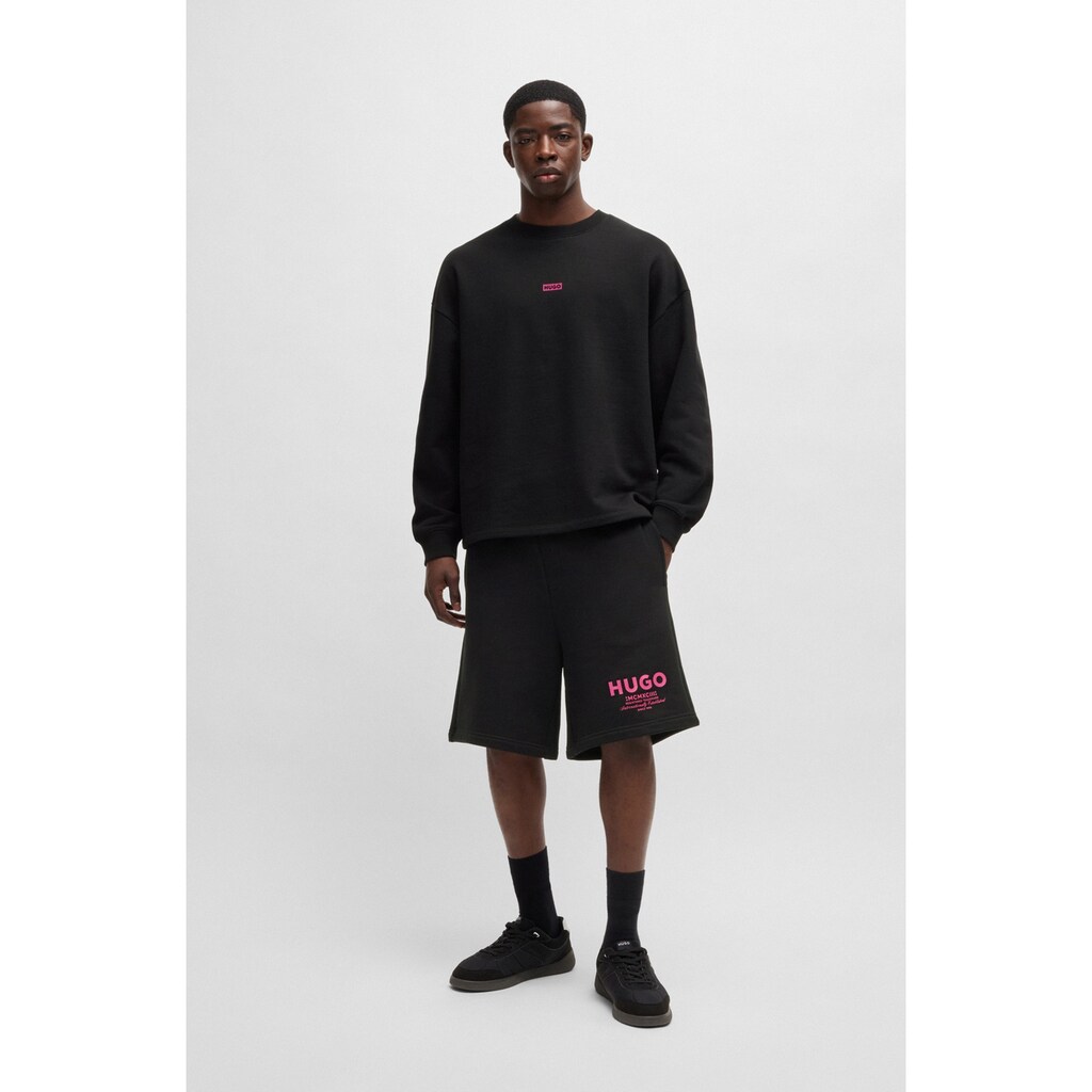 HUGO Blue Sweatshirt »Naviu« Mit Rückendruck
