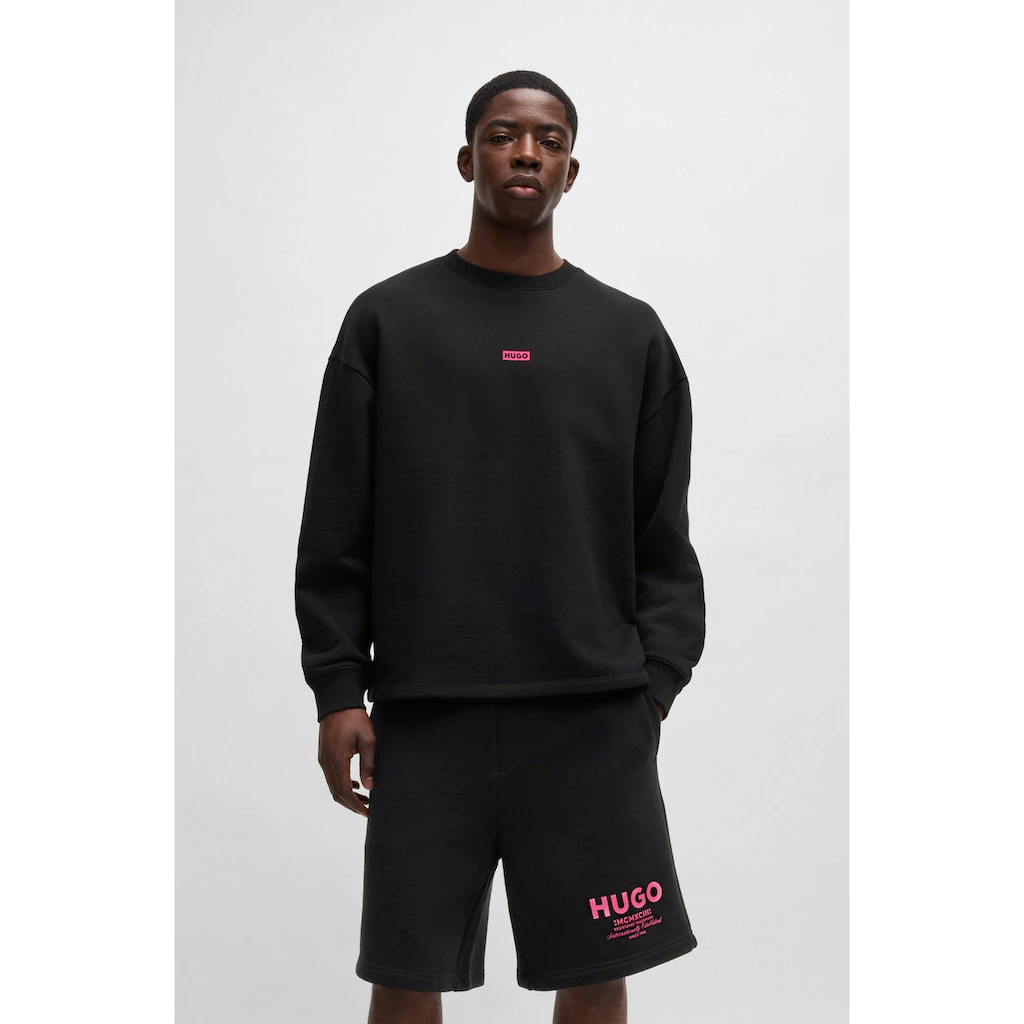 HUGO Blue Sweatshirt »Naviu« mit Rückendruck
