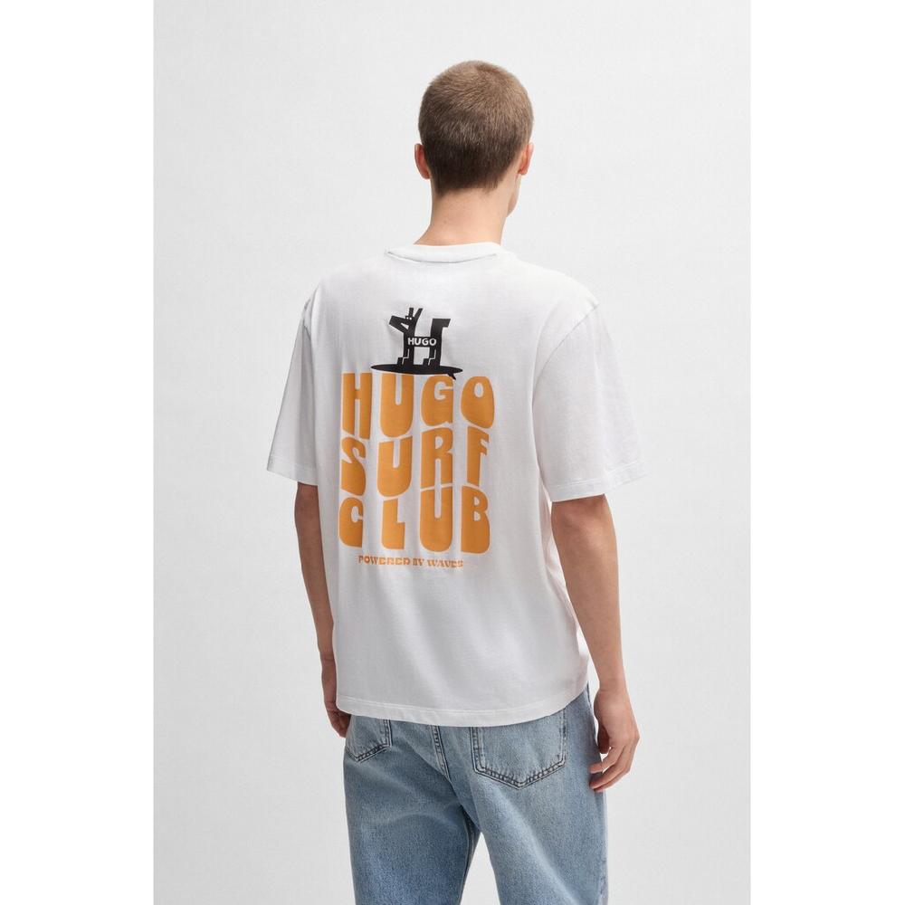HUGO Blue T-Shirt »Nodiwop« Mit Großem Rückendruck