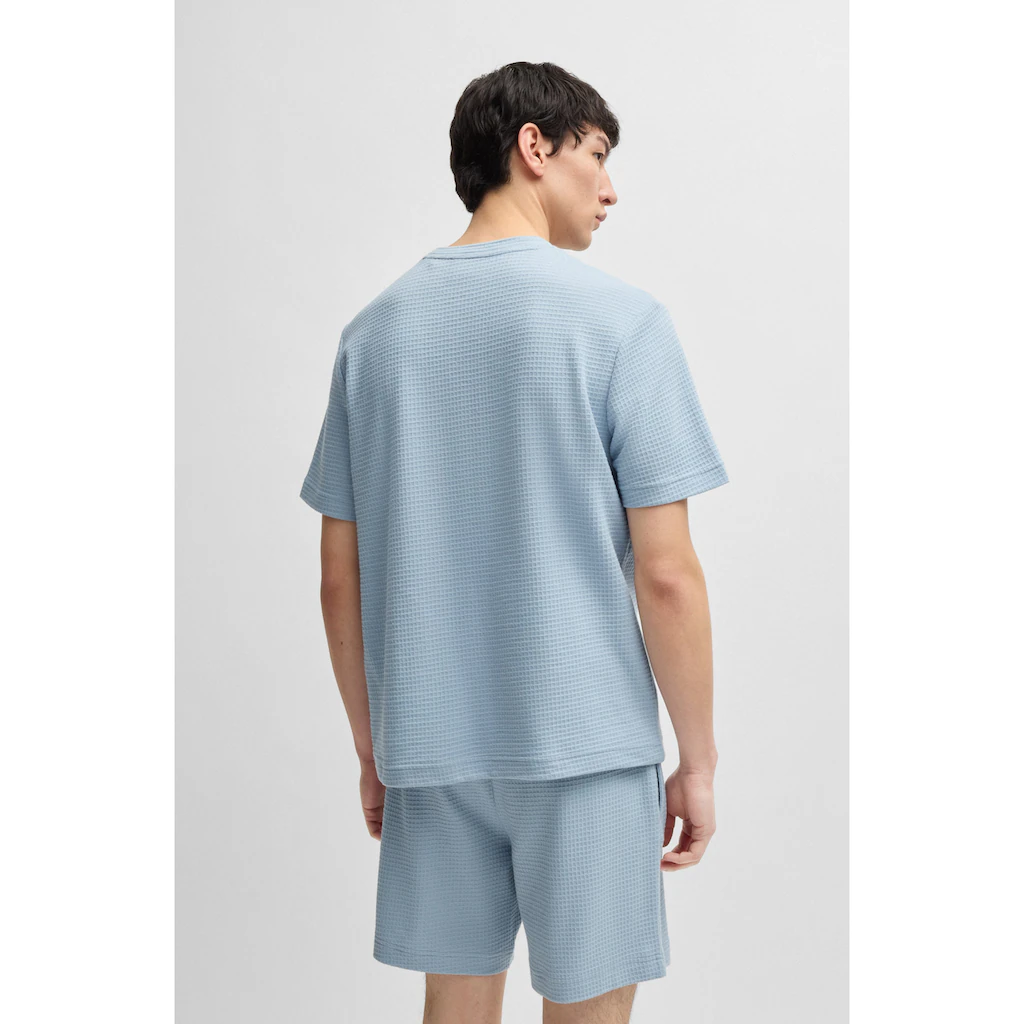 HUGO Underwear T-Shirt » Austin T-Shirt« Waffelstruktur Und Logo-Stickerei ▷ Bestellen