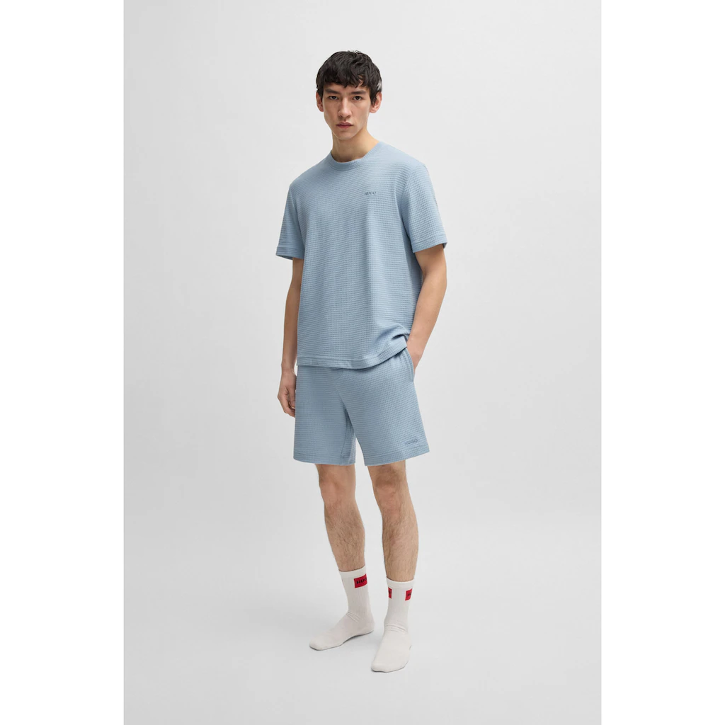 HUGO Underwear T-Shirt » Austin T-Shirt« Waffelstruktur Und Logo-Stickerei ▷ Bestellen