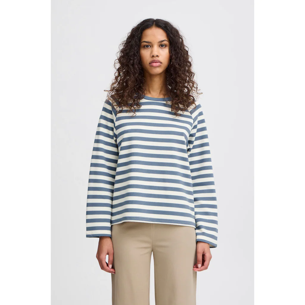 Ichi Rundhalspullover »Rundhalspullover IHITIRA SW LS2«