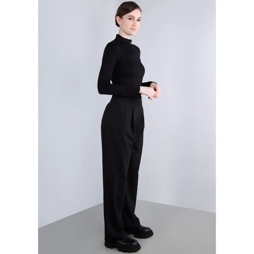 IMPERIAL Bundfaltenhose Mit Weitem Bein