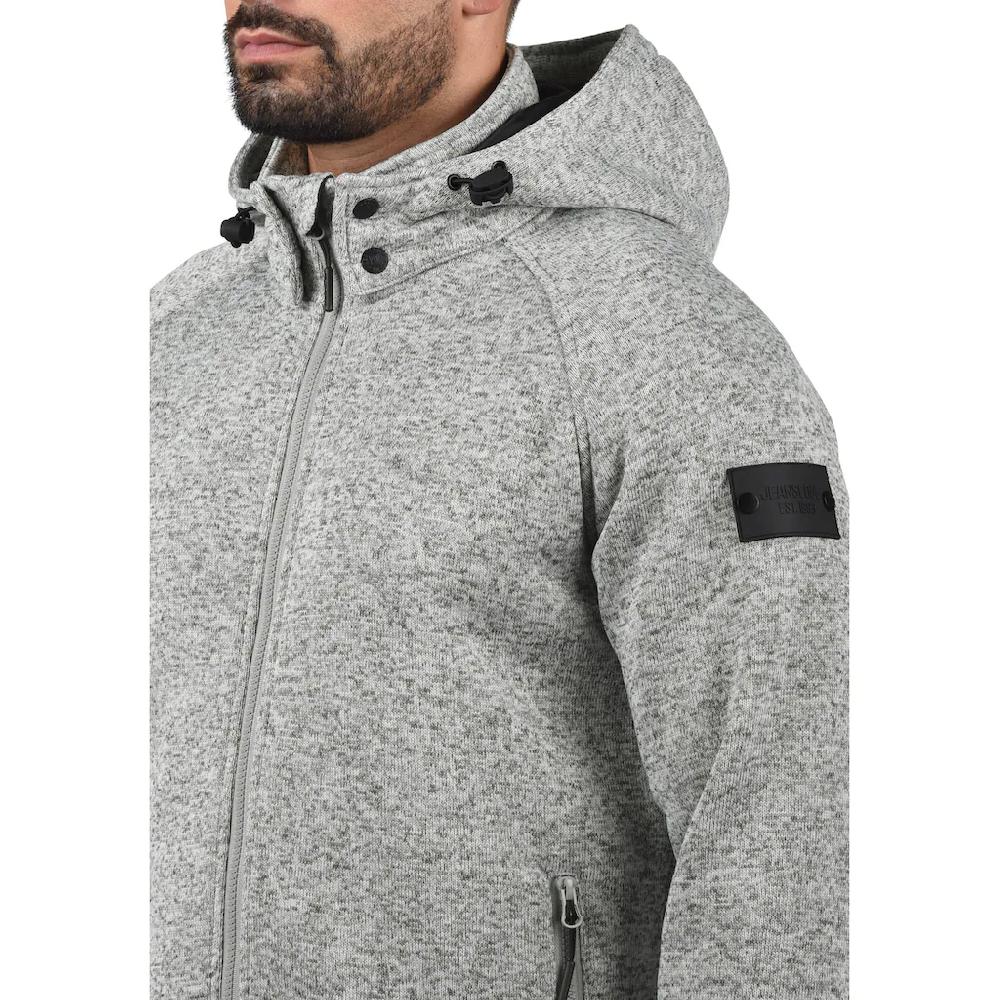 Indicode Fleecejacke »Kapuzensweatjacke IDChillingworth« Mit Kapuze ▷ Für