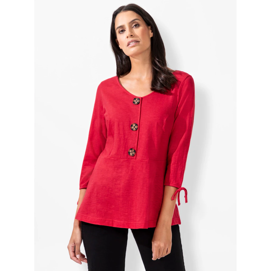 Inspirationen 3/4-Arm-Shirt »Shirt« (1 Tlg.)