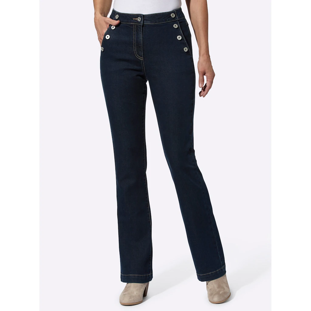 Inspirationen Bootcut-Jeans (1 tlg.)