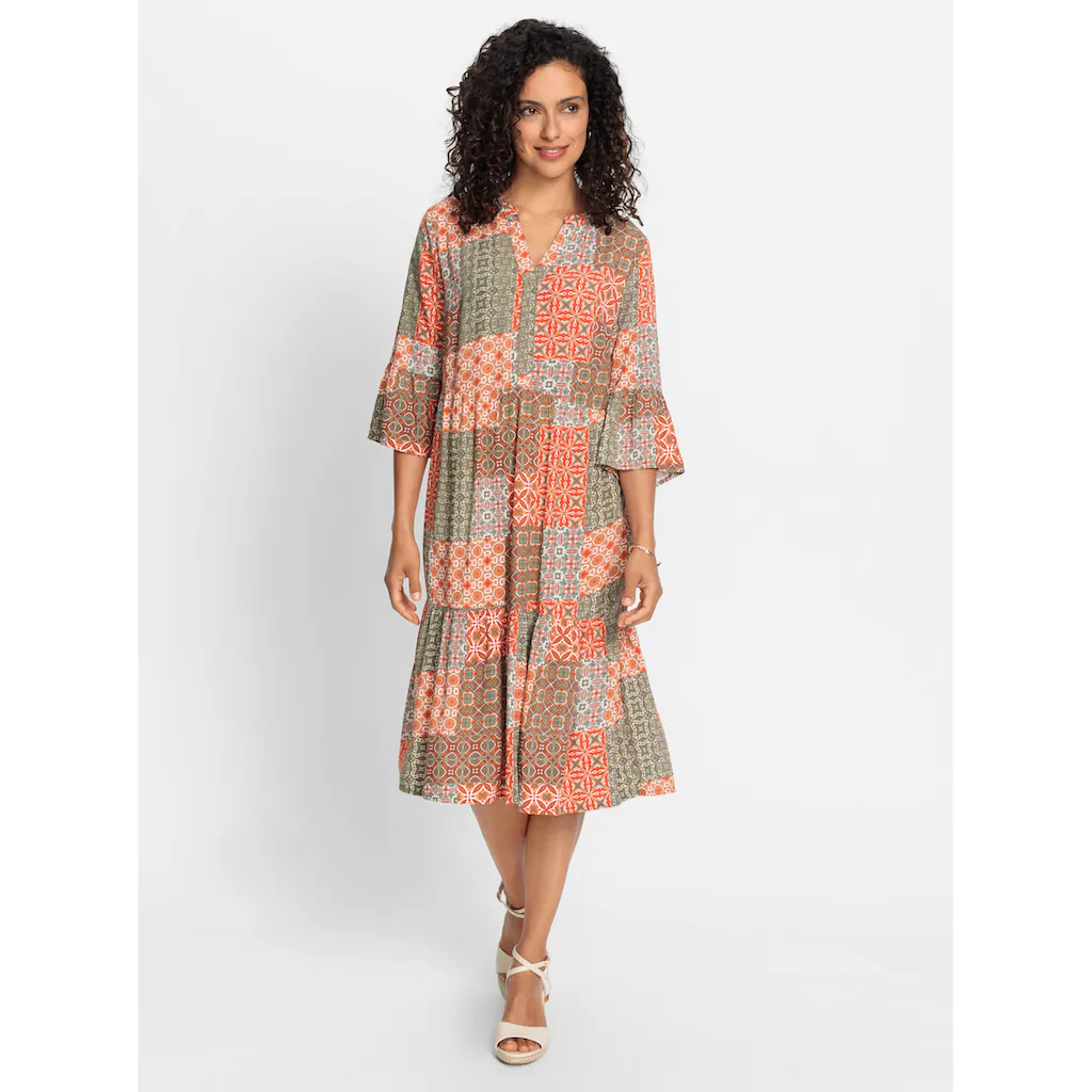Inspirationen Druckkleid »Druck-Kleid«