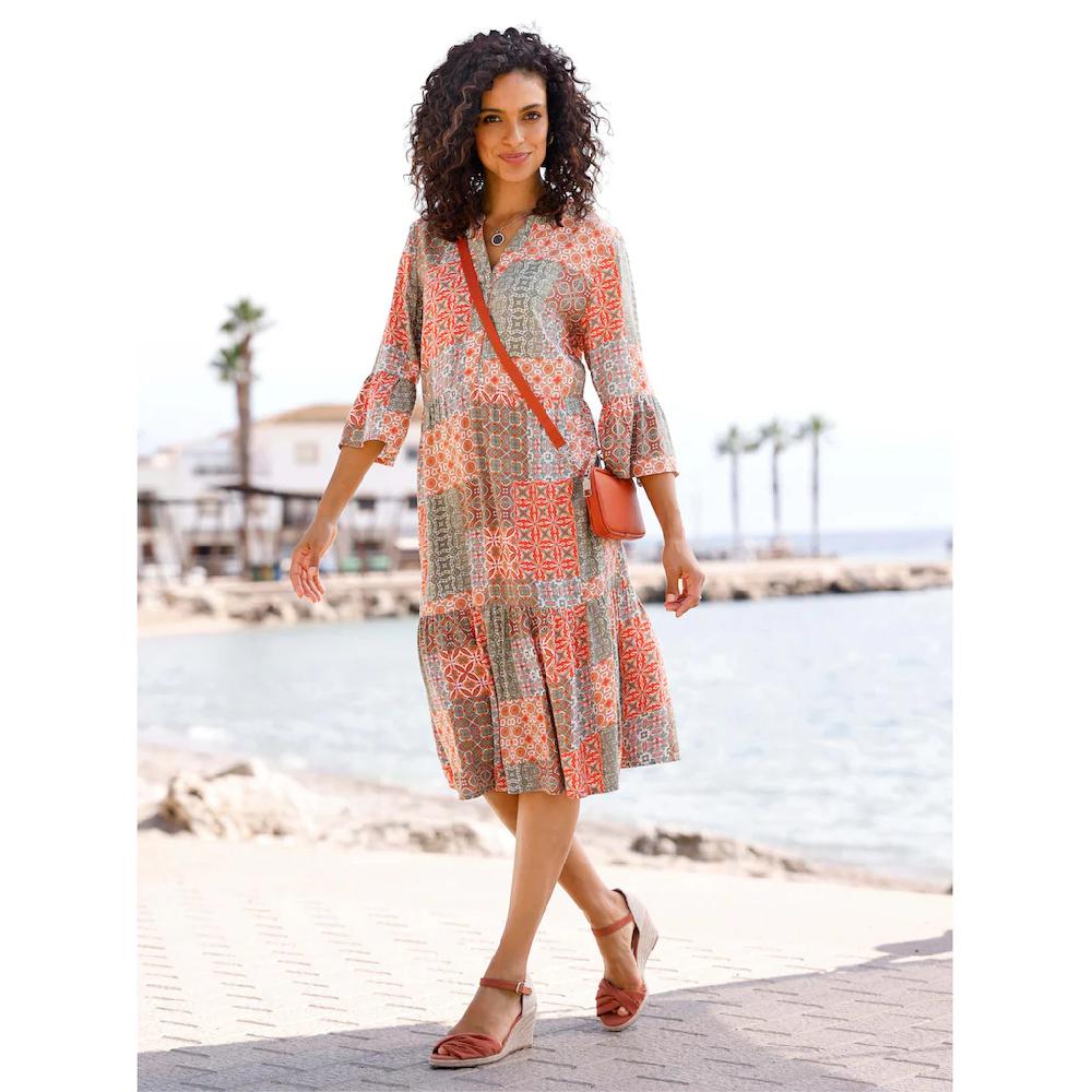 Inspirationen Druckkleid »Druck-Kleid«