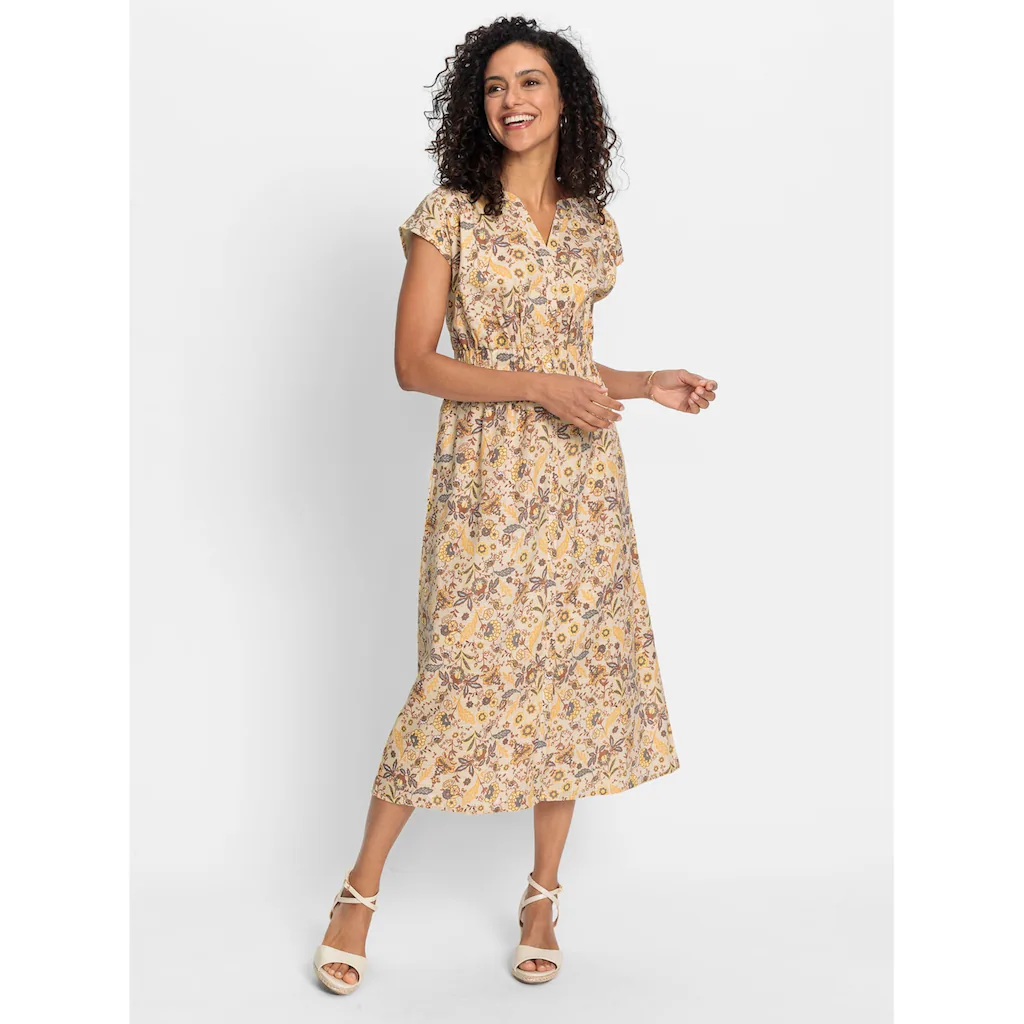 Inspirationen Druckkleid »Druck-Kleid«