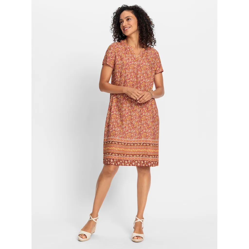 Inspirationen Druckkleid »Druck-Kleid«