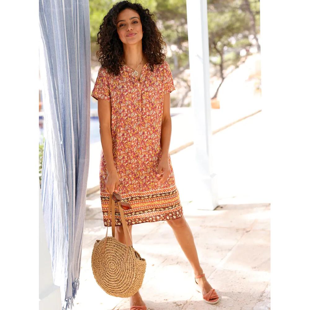 Inspirationen Druckkleid »Druck-Kleid«