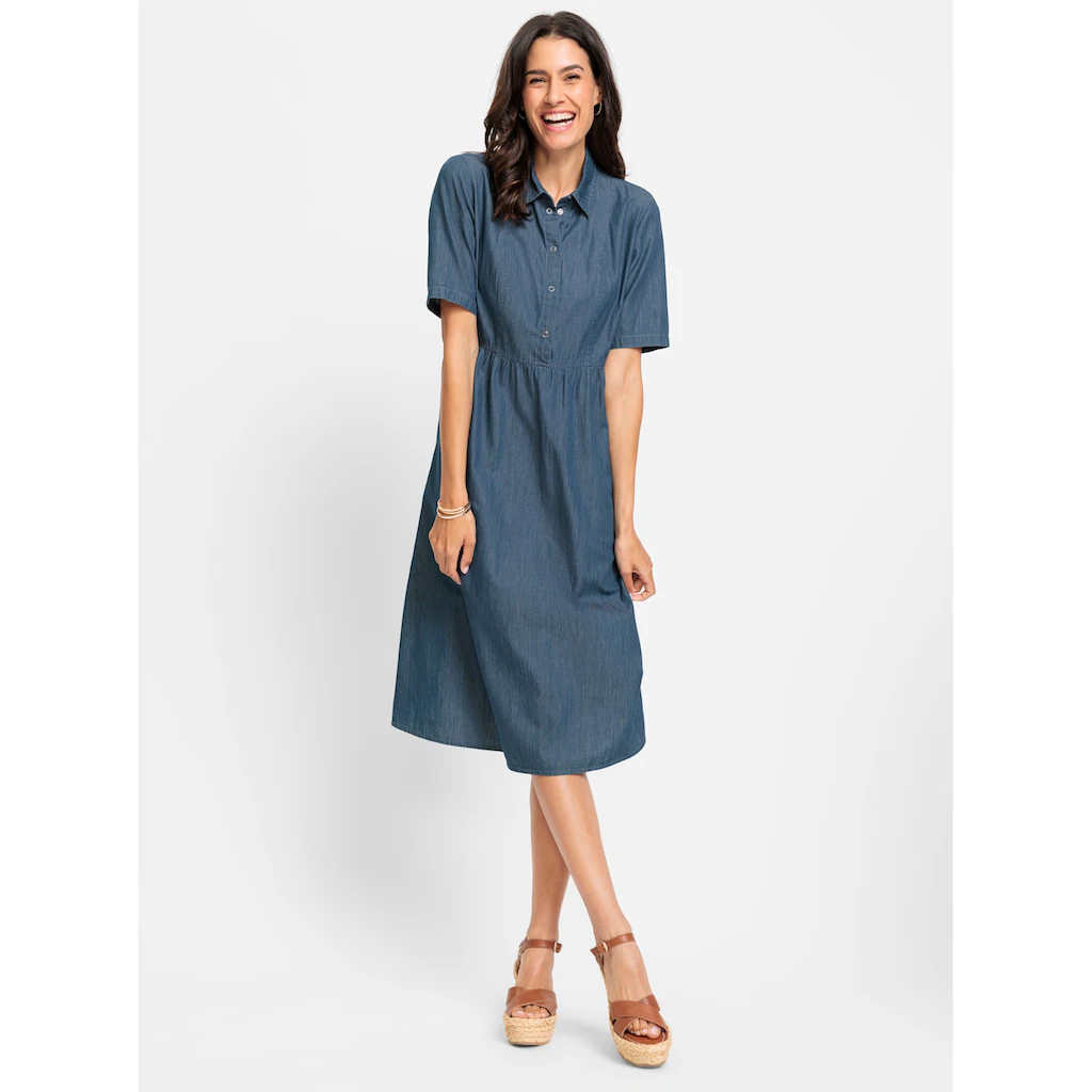 Inspirationen Jeanskleid »Jeans-Kleid«