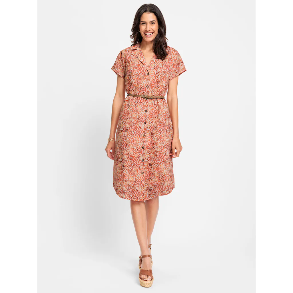 Inspirationen Jerseykleid »Druck-Kleid«