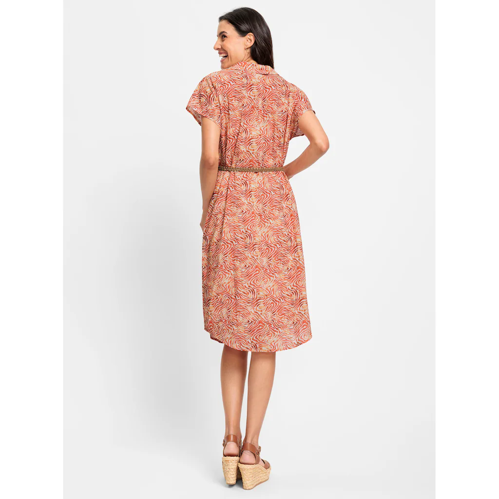 Inspirationen Jerseykleid »Druck-Kleid«