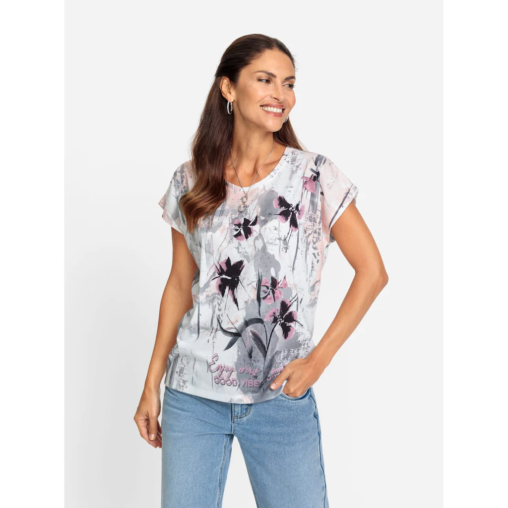 Inspirationen Kurzarmshirt »Shirt« (1 Tlg.)
